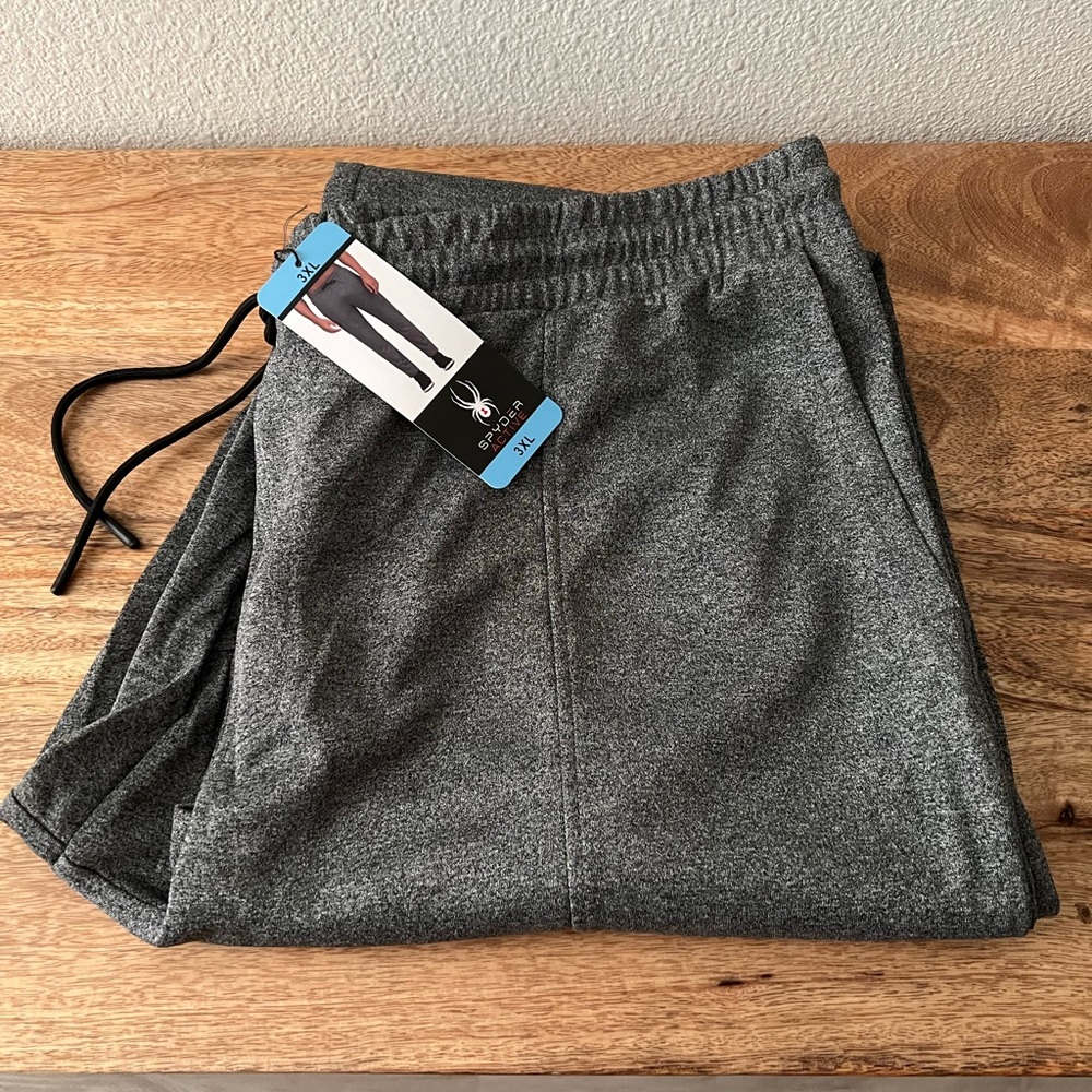 Men’s Spyder Gray Athletic Pants